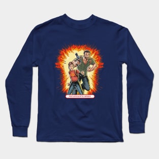 Post-Apocalyptic Heroes! The Last of Us fan art Long Sleeve T-Shirt